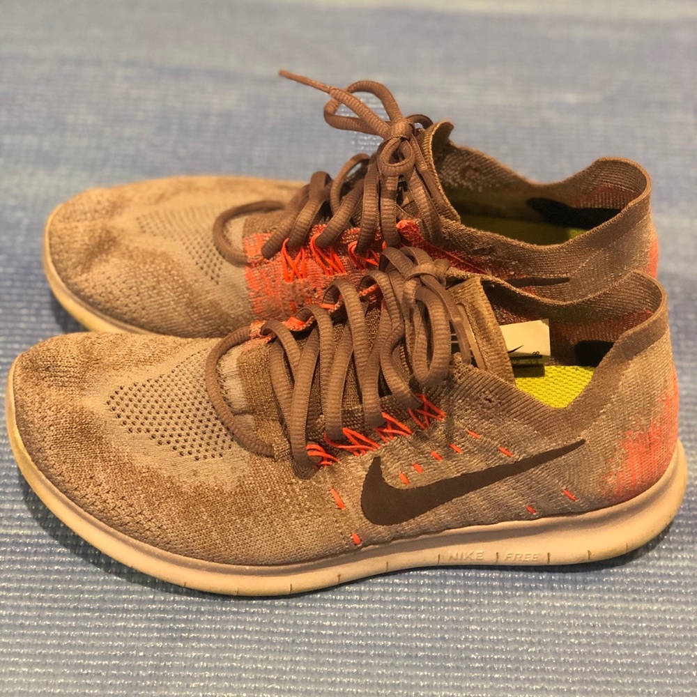 Nike running shoes! Worn one time!